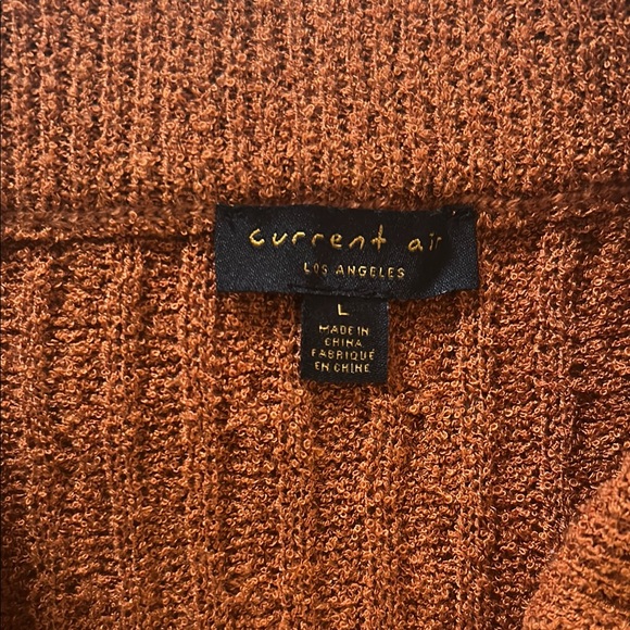 Rust One-Shoulder Knit Set - Picture 7 of 9